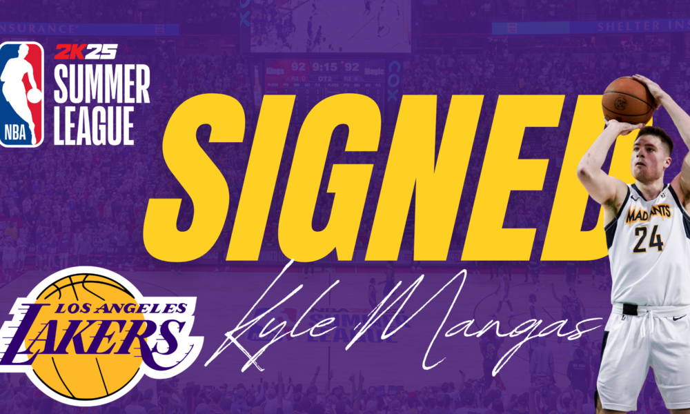 Los Angeles Lakers Sign Kyle Mangas for Summer League - SPCSN